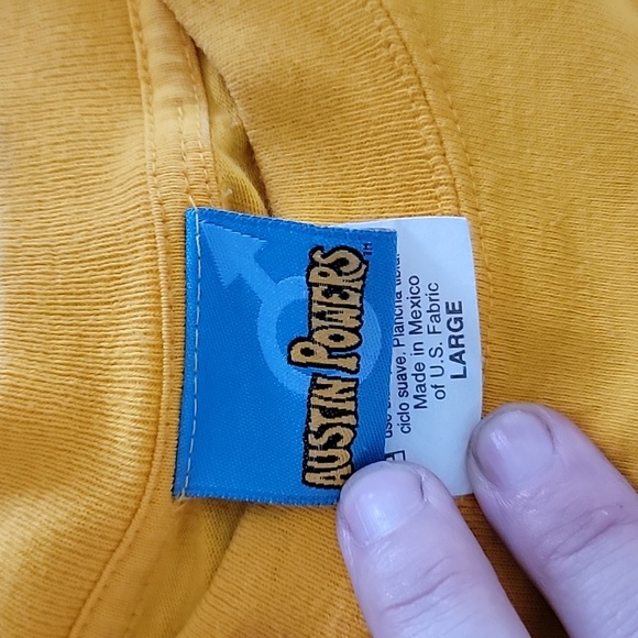 Austin Powers Goldmember t shirt from 2002 Large - Picture 4 of 5